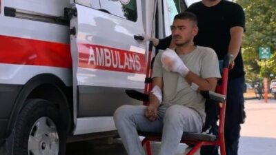 Domaniç ilçesindeki bir inşaatta meydana gelen iş kazasında, 19 yaşındaki
