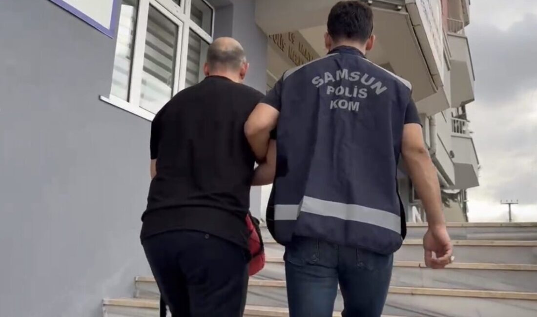 Samsun’da, aranmakta olan iki hükümlü, polis ekiplerinin operasyonu sonucu yakalanarak