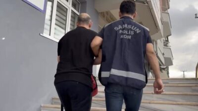 Samsun’da, aranmakta olan iki hükümlü, polis ekiplerinin operasyonu sonucu yakalanarak
