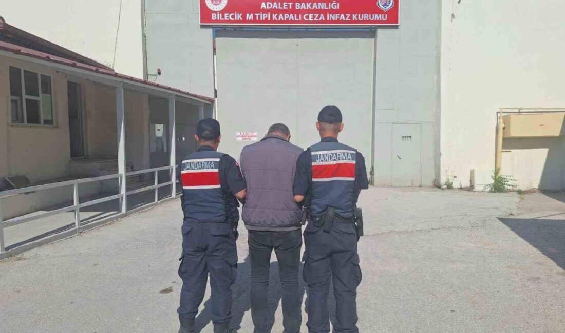 Bilecik’te 3 yıl 1 ay 15 gün hapis cezası ile