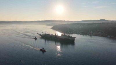 İstanbul Boğazı’nda, dünyanın en büyük ve en gelişmiş boru döşeme