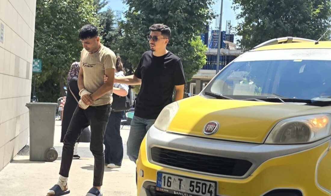 Bursa’nın İnegöl ilçesinde, polislerin peşine düştüğü şüpheli yakalandı ve üzerinde
