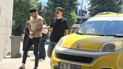Bursa’nın İnegöl ilçesinde, polislerin peşine düştüğü şüpheli yakalandı ve üzerinde