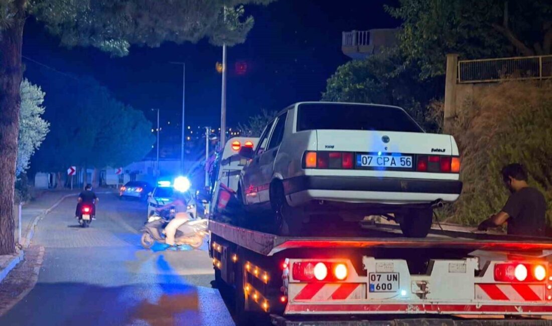 Antalya’nın Gazipaşa ilçesinde bir sürücü, alkollü araç kullanırken yakalandı ve