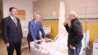 ozgat Valisi Mehmet Ali Özkan, Yozgat Şehir Hastanesi’ni ziyaret ederek