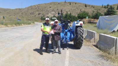 Yozgat İl Jandarma Komutanlığı’na bağlı Şefaatli İlçe Jandarma Komutanlığı trafik
