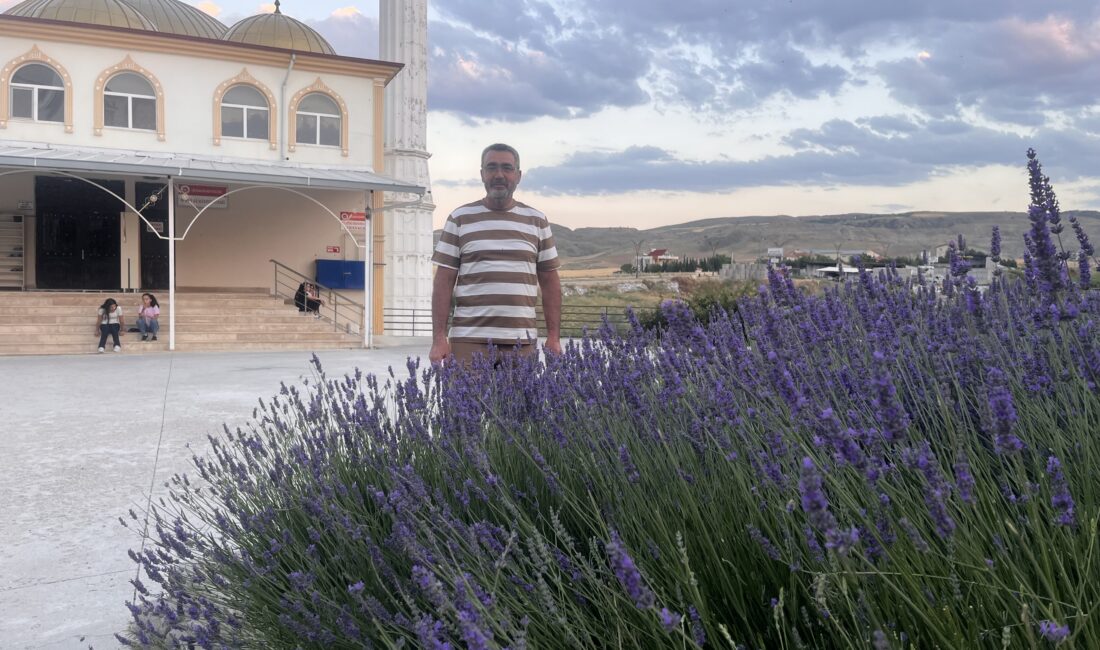 Kırşehir’in Çiçekdağı ilçesinde yer alan Mahsenli Ali Efendi Camii, çevre