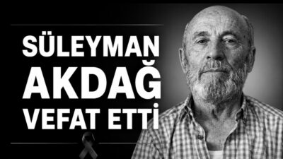 Bacılı köyü sakinlerinden Süleyman Akdağ vefat etmiştir. Merhumun cenazesi, bugün