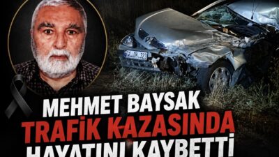  Yaylaözü köyü sakinlerinden Mehmet Baysak, Çiçekdağı ilçesinde geçirdiği elim bir