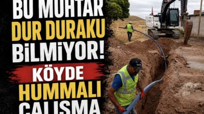  Yerköy ilçesine bağlı Yamuklar (Akpınar) Köyü’nde içme suyu altyapısını modernize