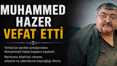Yozgat’ın Yerköy ilçesine bağlı Hocanın (Kumluca) köyü nüfusuna kayıtlı olan,