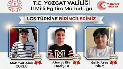 Yozgat İl Milli Eğitim Müdürlüğü, Liselere Geçiş Sistemi (LGS) sonuçlarının