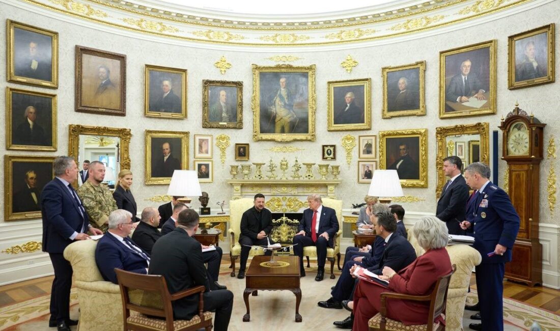 ABD Başkanı Donald Trump, Beyaz Saray’da Ukrayna Devlet Başkanı Vladimir