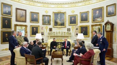 ABD Başkanı Donald Trump, Beyaz Saray’da Ukrayna Devlet Başkanı Vladimir