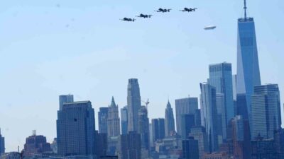 ABD’nin kuruluşunun 250. yıldönümü kutlamaları çerçevesinde New York’ta düzenlenen “Parade