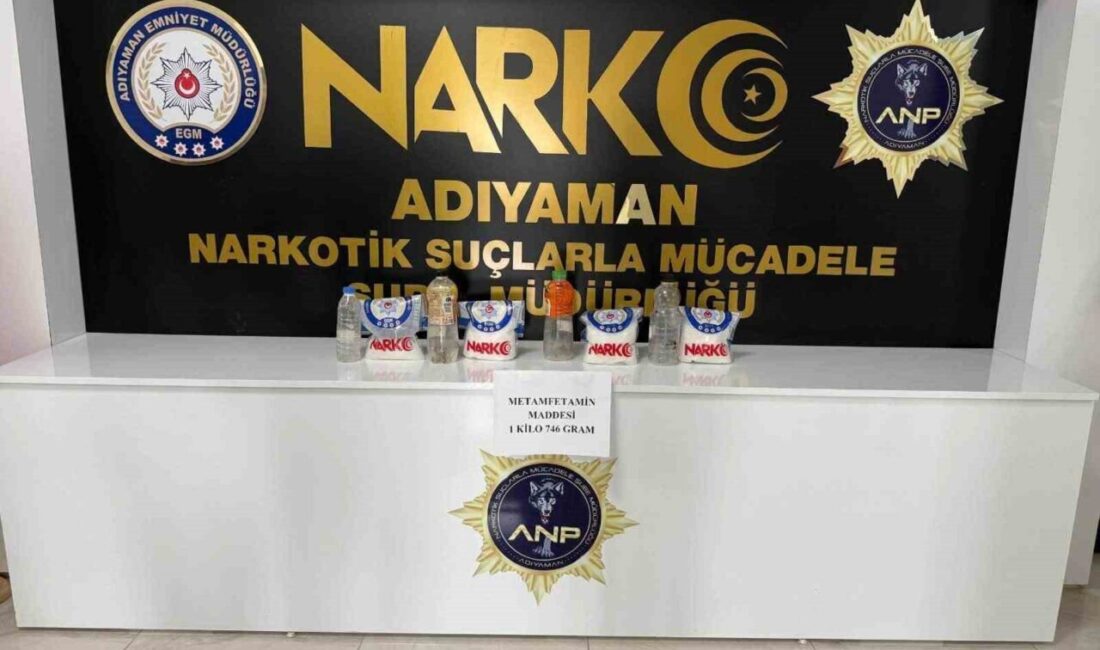 Adıyaman’da Emniyet güçleri son bir hafta içerisinde yaptıkları operasyonlarda farklı