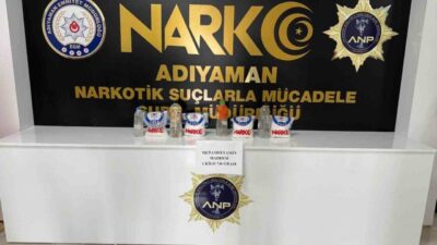 Adıyaman’da Emniyet güçleri son bir hafta içerisinde yaptıkları operasyonlarda farklı
