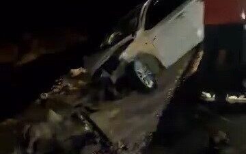 Adıyaman’ın Gölbaşı ilçesinde meydana gelen trafik kazasında, iki aracın çarpışması