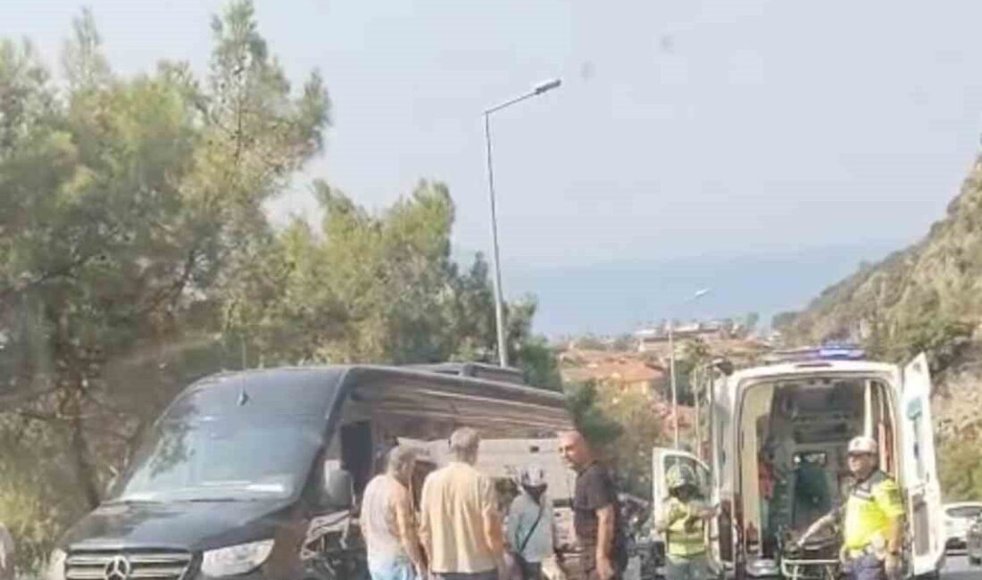 Fethiye ilçesinde meydana gelen zincirleme trafik kazasında, ağabeyinin kullandığı araçtan