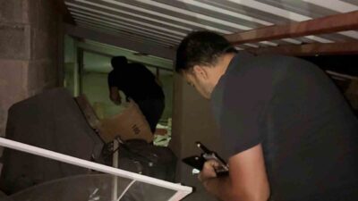 Aksaray ilinde bir vatandaşın “Binada hırsız var, kapım zorlandı” şeklindeki