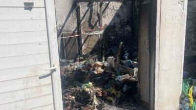Alanya ilçesinde bulunan bir 5 yıldızlı otelin geri dönüşüm deposunda