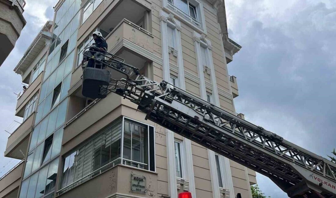 Alanya ilçesinde bulunan bir apartman dairesinde meydana gelen yangın, mahalle