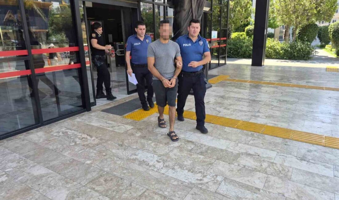 Alanya ilçesinde Kazakistan vatandaşı bir kadına cinsel saldırıda bulunduğu ve