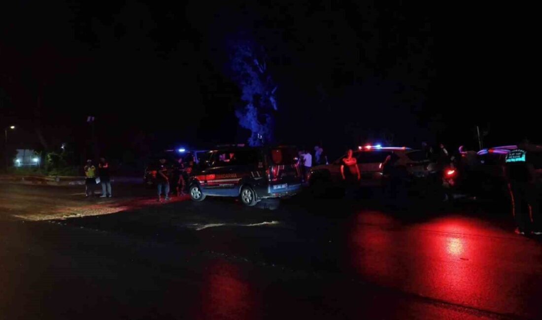 Alanya ilçesinde, D-400 Karayolu üzerinde bir otomobilin çarpması sonucu bir