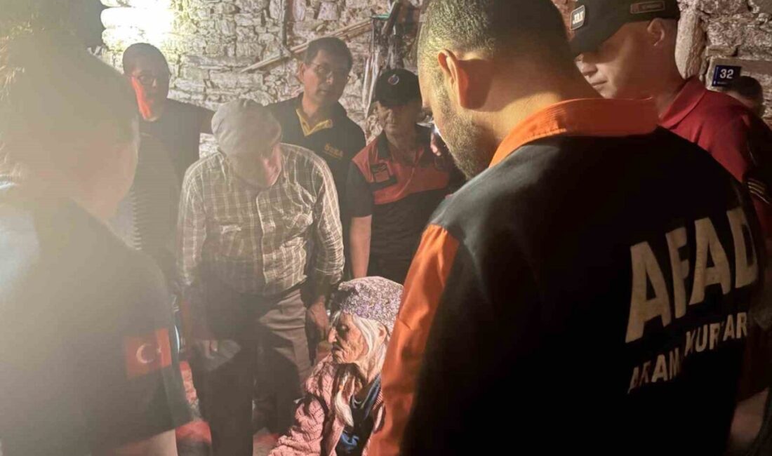 Aydın’ın Çine ilçesinde 86 yaşında bir Alzheimer hastası olan kadın,
