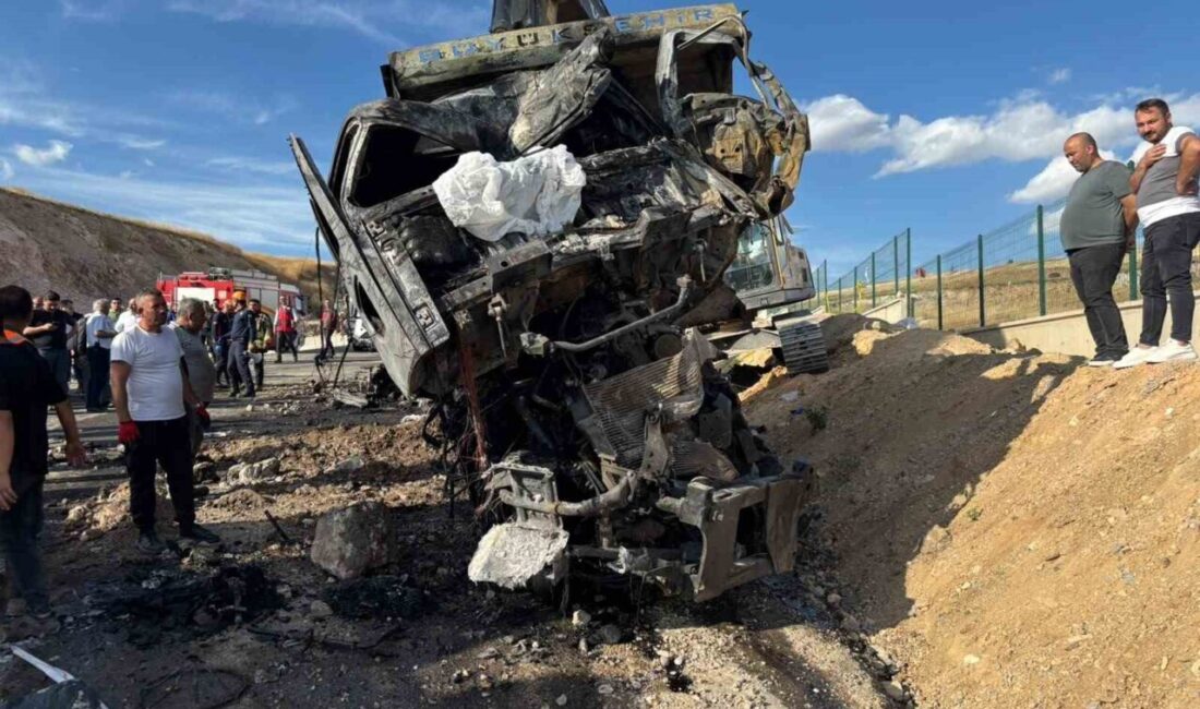 Ankara’nın Keçiören ilçesinde, Ankara Büyükşehir Belediyesi’ne ait bir kamyon, fren