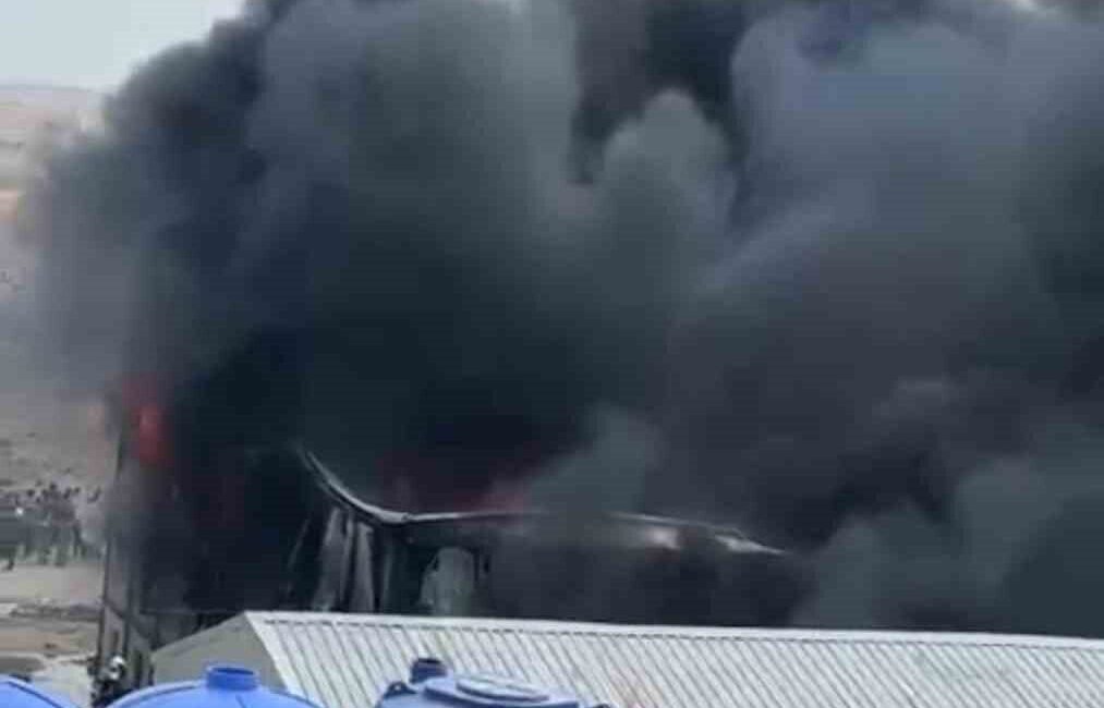 Ankara’da Etimesgut’un Balıkuyumcu Mahallesi’nde bulunan bir inşaat şantiyesinde meydana gelen