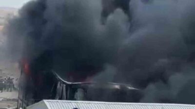 Ankara’da Etimesgut’un Balıkuyumcu Mahallesi’nde bulunan bir inşaat şantiyesinde meydana gelen