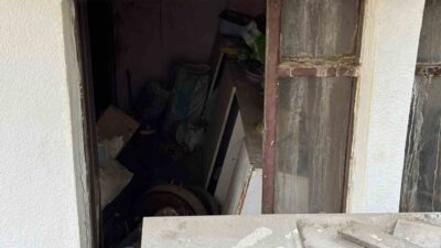 Mamak ilçesinde yaşayan bir yaşlı çiftin apartman dairesinden yayılan kötü