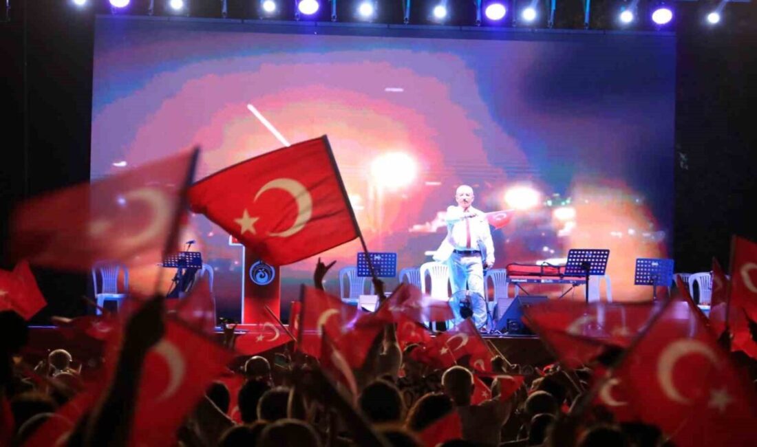 Antalya’da, Fetullahçı Terör Örgütü’nün 15 Temmuz 2016’daki darbe girişiminin 10.