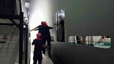 Muğla’nın Bodrum ilçesi açıklarında seyreden araştırma gemisinde bulunan bir kişinin