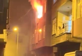 Artvin’in Hopa ilçesinde, aynı evde meydana gelen iki ayrı yangının
