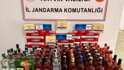 Artvin ilinde Jandarma ekipleri tarafından haziran ayında gerçekleştirilen kaçakçılıkla mücadele