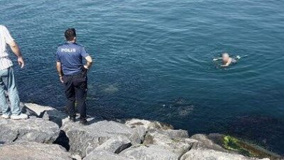 Avcılar ilçesinde meydana geldiği iddia edilen intihar girişimi olayı polis