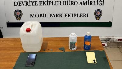 Avcılar ilçesinde bulunan bir apartmanın bahçe duvarındaki korkulukları çalmakla suçlanan