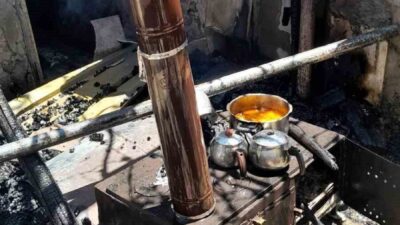 Niğde’nin Çamardı ilçesine bağlı Yelatan köyünde bir evin avlusunda çıkan