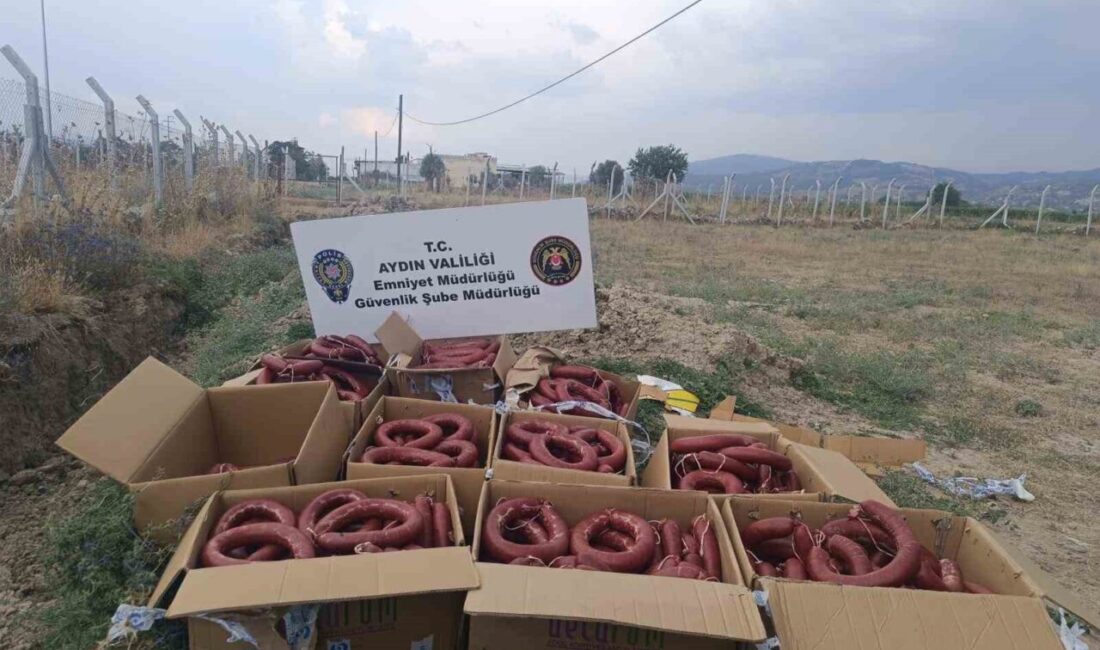 Aydın’da son bir ay içerisinde Güvenlik Şube Müdürlüğü ekiplerince gerçekleştirilen