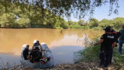İki çocuğun Büyük Menderes Nehri’nde akıntıya kapılarak kaybolduğu iddia edilen