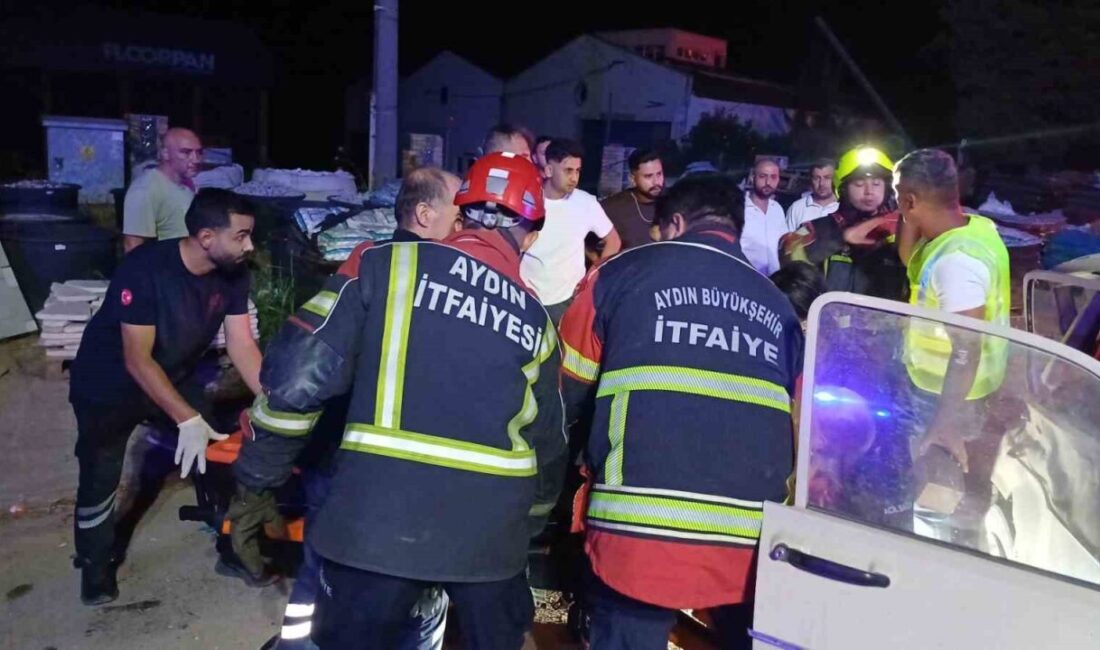 Aydın’ın Efeler ilçesinde dün gece meydana gelen zincirleme trafik kazasında