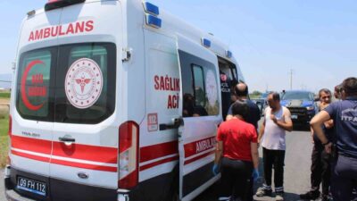 Aydın’ın Efeler ilçesinde yaşanan olayda, sulama kanalına uçan araçtaki bir