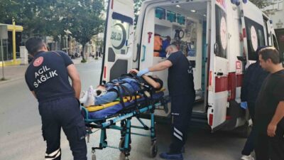 Bafra ilçesinde meydana gelen trafik kazasında bir motosiklet sürücüsü yaralandı.