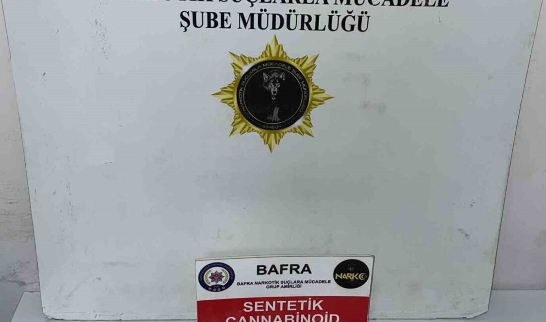 Samsun’da gerçekleştirilen operasyonda uyuşturucuyla yakalanan bir şüpheli tutuklandı. Söylentilere göre,