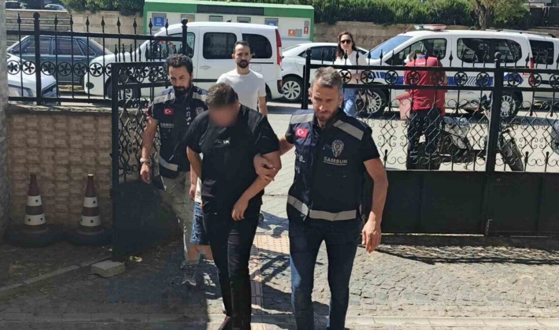 Bafra ilçesinde Narkotik Suçlarla Mücadele Şube Müdürlüğü ekipleri tarafından düzenlenen
