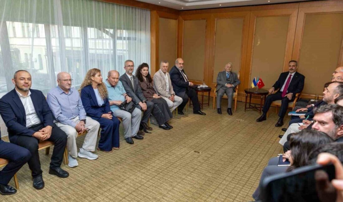 Türkiye Dışişleri Bakanı Hakan Fidan, resmi bir ziyaret kapsamında Ukrayna’nın