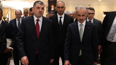 Ulaştırma ve Altyapı Bakanı Abdulkadir Uraloğlu, Irak’ın başkenti Bağdat’ta Irak