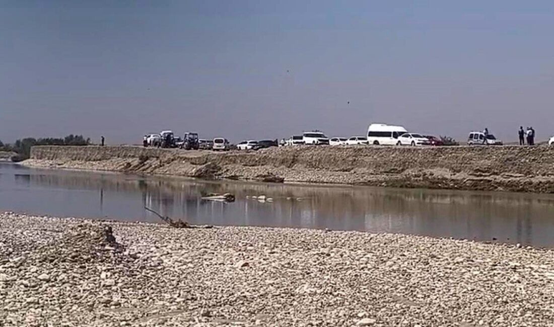 Diyarbakır’ın Silvan ilçesinde bir gencin balık tutmaya gittiği esnada çay